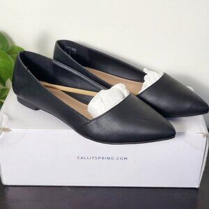 NEW - Call It Spring black "Taitensis" ballerina flats. Size 8.5